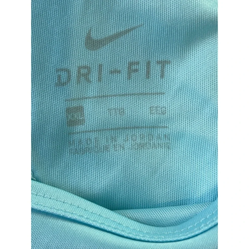 Nike Running Dri-FIT Tank Top Womens XXL Blue Racerback Mesh Back Activewear